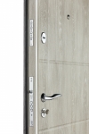 Дверь Цитадель Серия К61 Модель 166 Дуб шале графит / Дуб шале седой