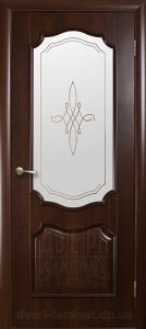 Двери ламинированные Рокка ПО Каштан - Днепропетровск