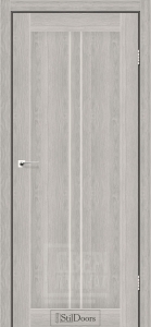 Двери межкомнатные Stil Doors DeLuxe Barcelona Дуб Серебрянный - Днепр