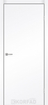 Дверь Korfad Express Corner Белый мат кристалл