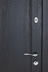 Дверь Цитадель Серия К6 LX Модель 218 дуб Графит / Белая текстура