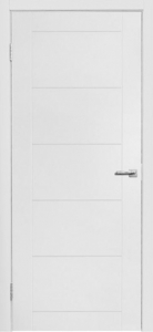 Двери крашеные Нордика 161 Эмаль белая - Днепр