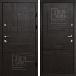 Входная дверь Magda (Арма) Модель 333/2 Венге темный - Днепр