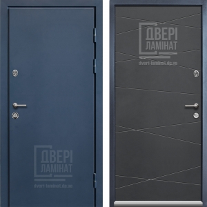 Входная дверь Magda (Арма) Тип 4 Модель 100 Графит - Днепр